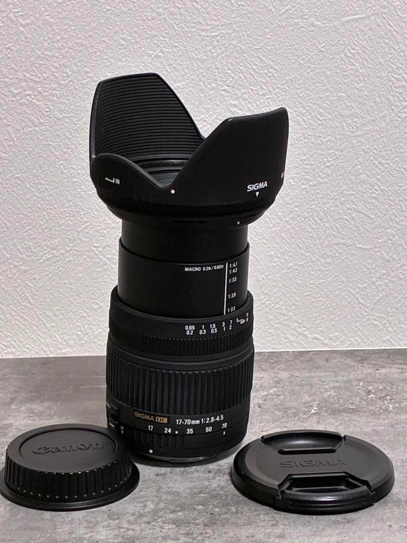 ⭐️美品⭐️シグマ SIGMA 17-70mm F2.8-4.5 DC キャノン用