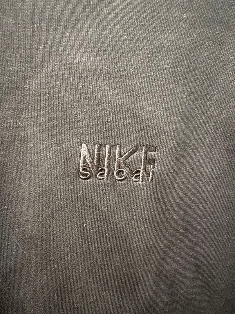み*ー様 NIKE × sacai 2XL コラボ Tシャツ ブラック ナイキ