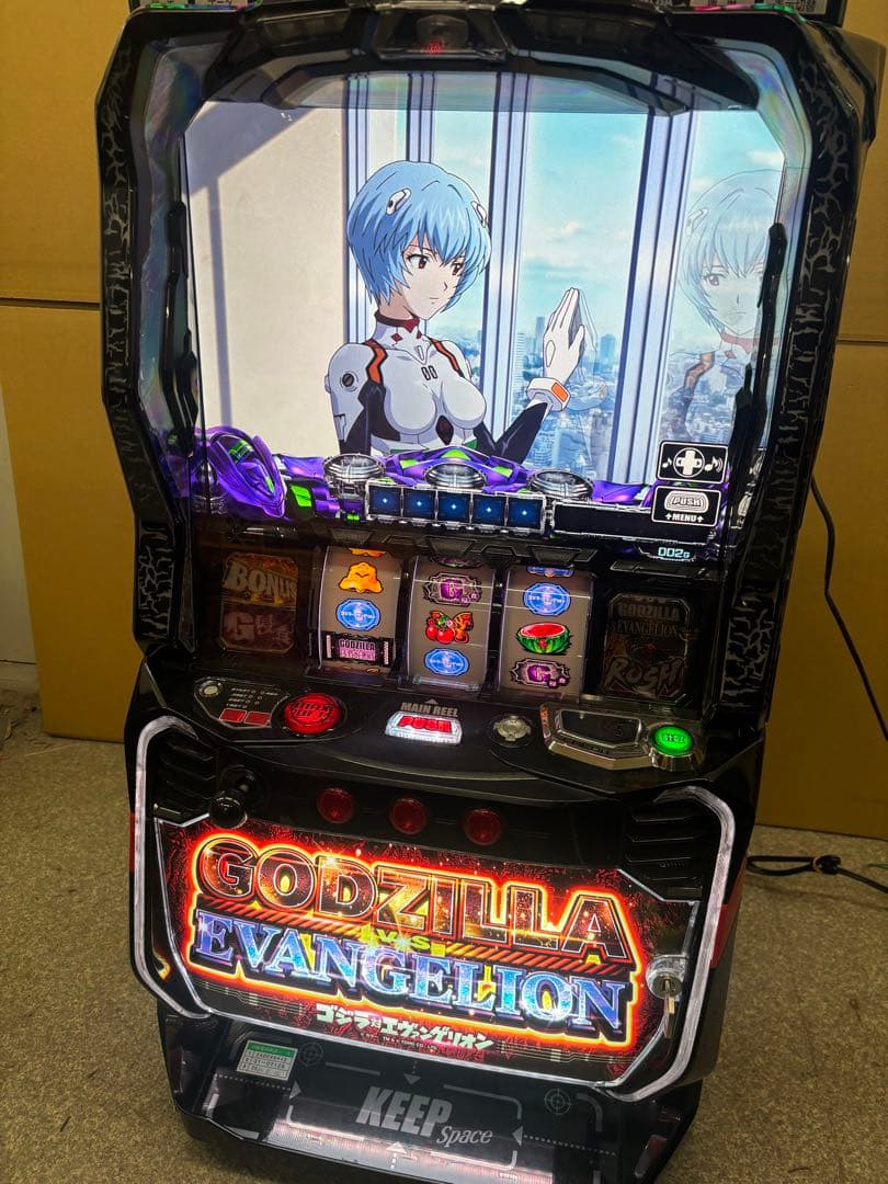 6号機 スマスロ ゴジラ対エヴァンゲリオン 実機 家庭用フルセット！