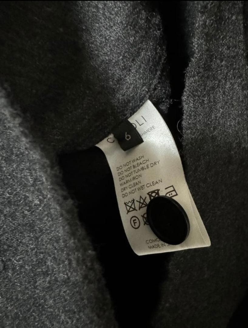 COMOLI24AWカシミヤシルクジャケット&ドローストリングパンツセットアップ