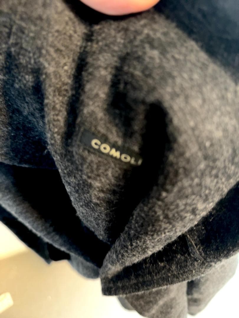 COMOLI24AWカシミヤシルクジャケット&ドローストリングパンツセットアップ