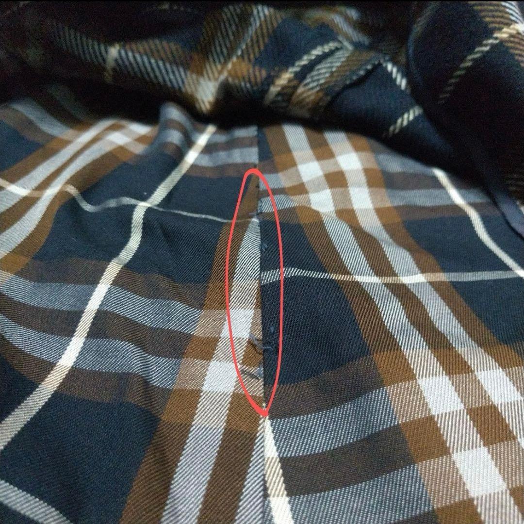 BURBERRY　ケープ付きコート　ステンカラーコート　オーバーサイズ　7AR