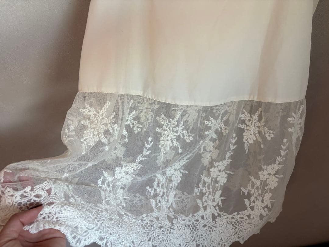 美品　アパートバイ　レースキャミチュニック