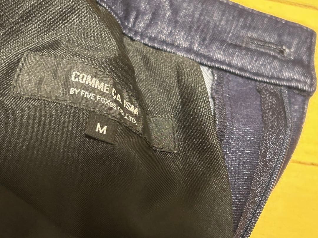 新品　COMME CA ISM ダークブルー（デニム様） ブレザー &パンツ