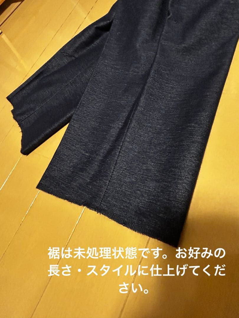 新品　COMME CA ISM ダークブルー（デニム様） ブレザー &パンツ