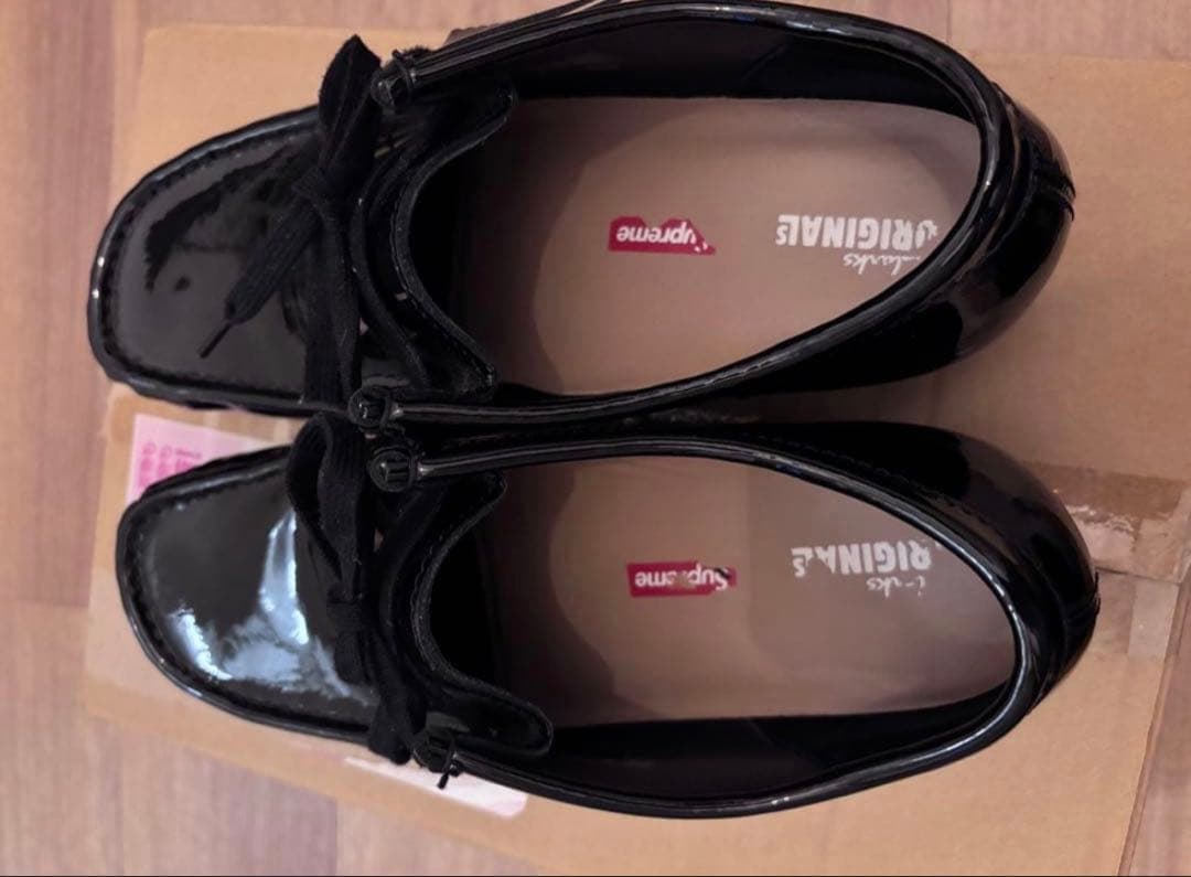 靴 Supreme Clarks Wallabee 26.5