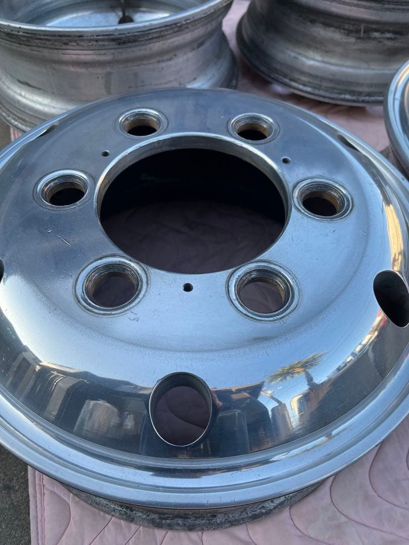 浅野孝義　アルコアTOPY製4t車用アルミホイール 17.5×6.00
