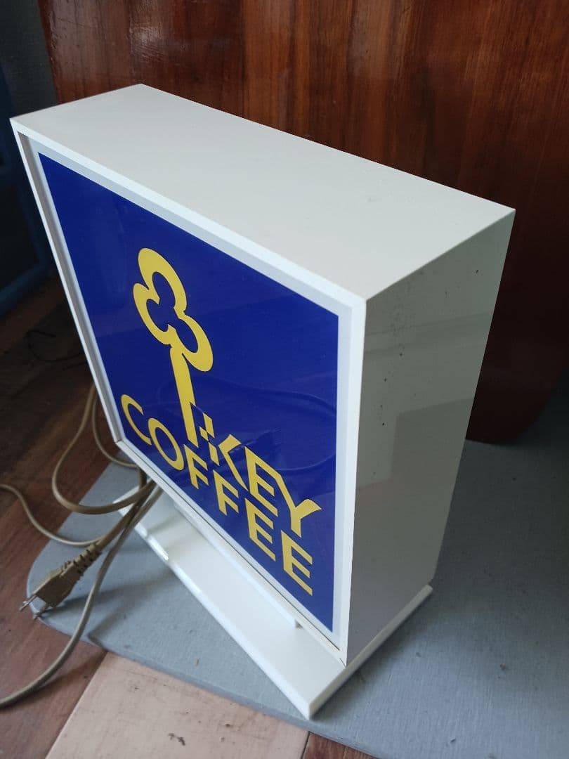 KEY COFFEE ロゴ電飾看板　純喫茶