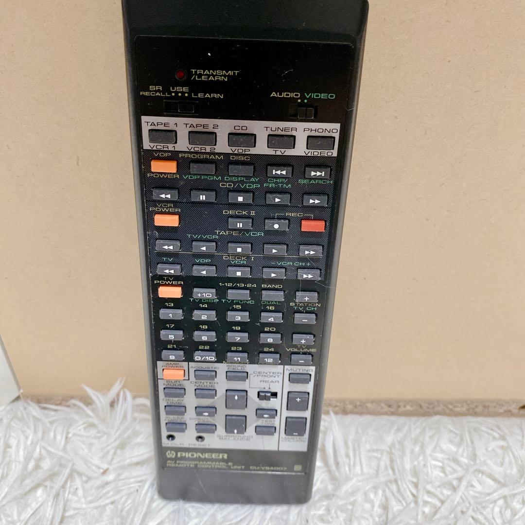 希少 pioneer VSA-930 AV プリメインアンプ 90s 昭和レトロ