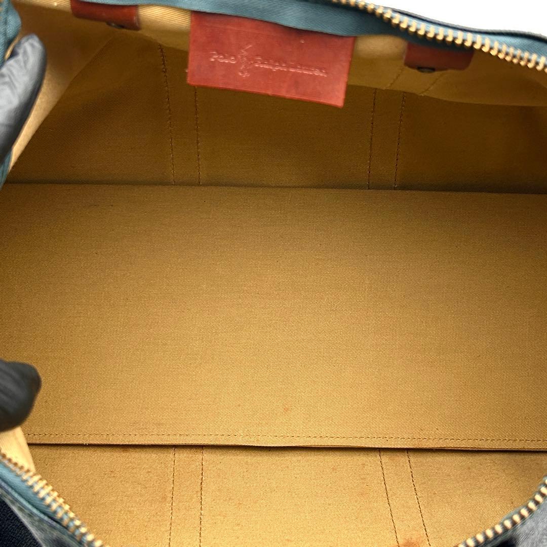 ✨美品✨ ラルフローレン 2WAY ボストンバッグ チェック 旅行鞄 希少 レア