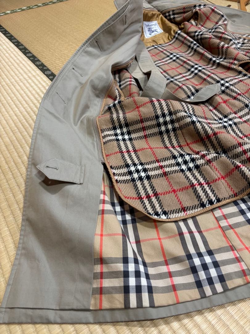 sera　Burberry レディース バルマカーン　ステンカラーコート