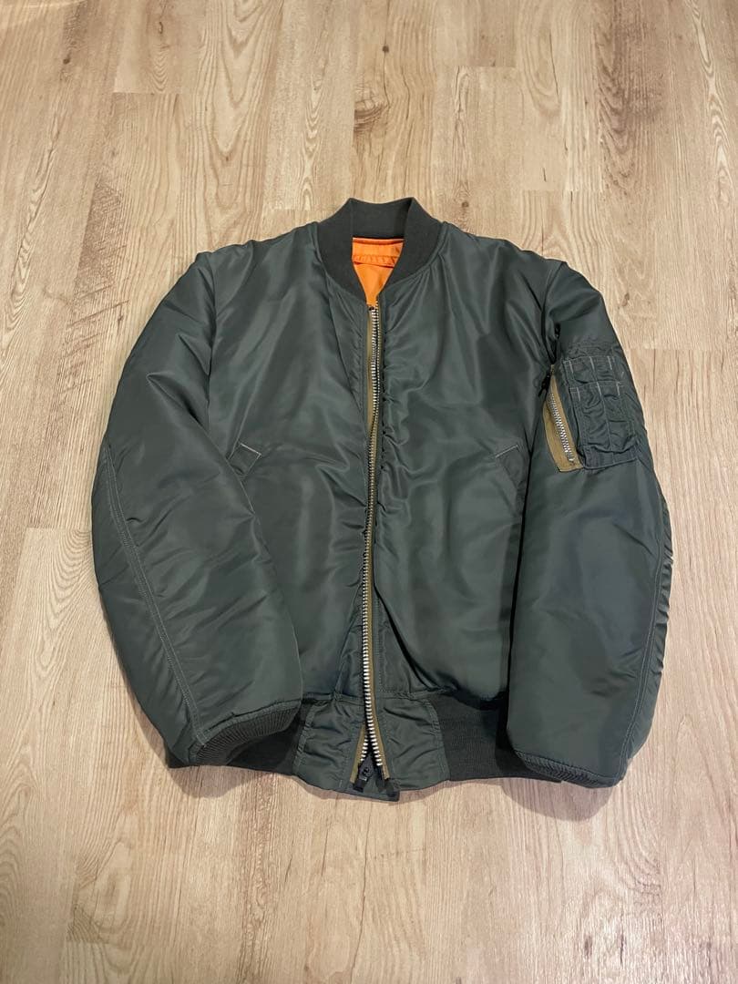 リアルマッコイズ　MA-1 SPORTSMASTERS model size M