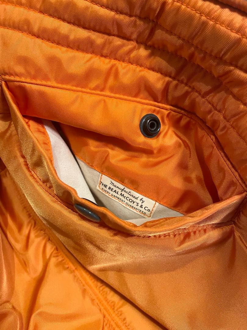 リアルマッコイズ　MA-1 SPORTSMASTERS model size M