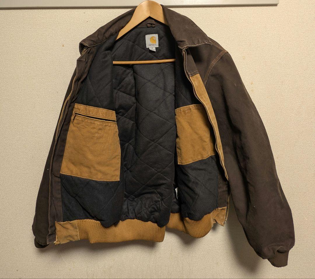 00s carhartt サンタフェ ツートンカラー M ダブルブラウン