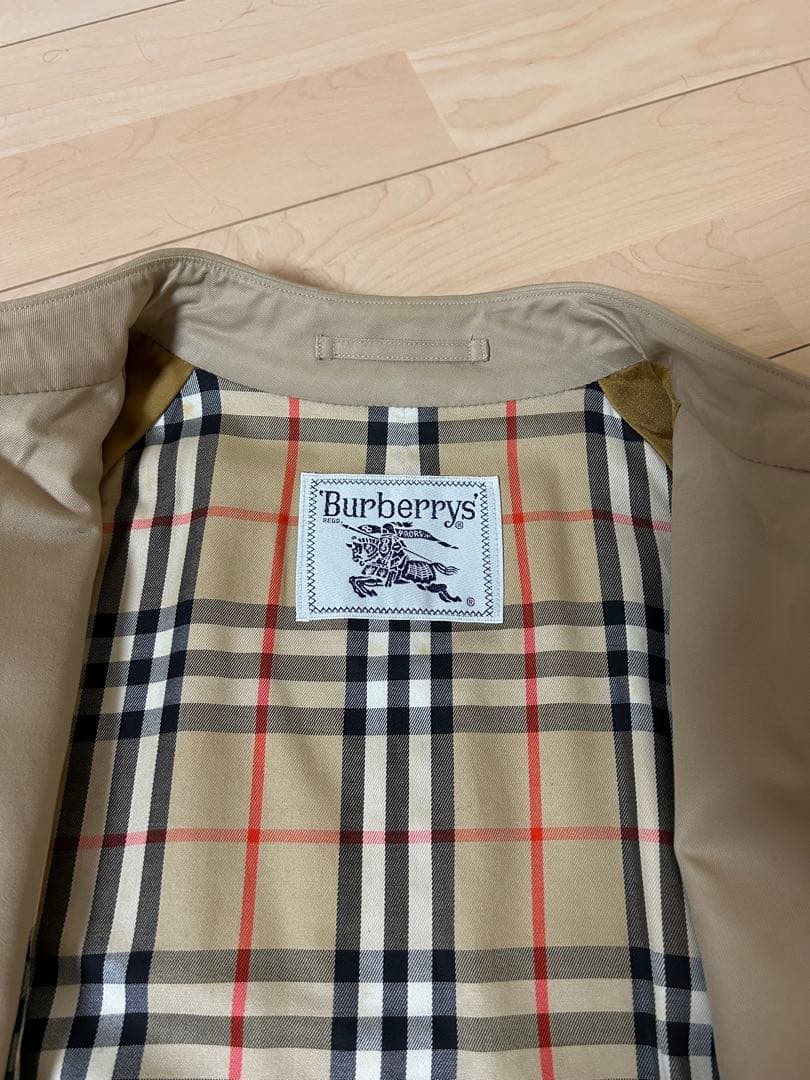 Burberrys ベージュ トレンチコート　白タグ　ヴィンテージ