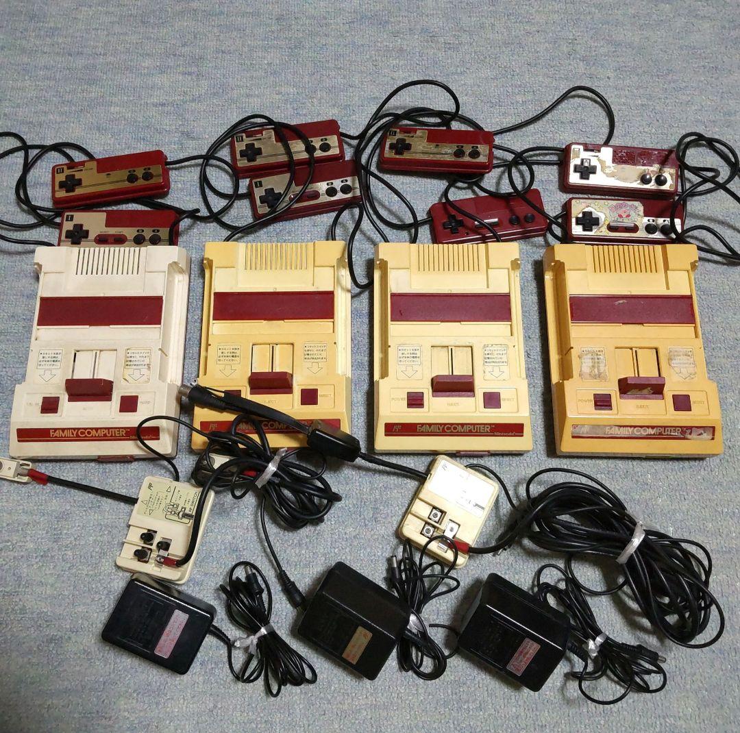 Nintendo ファミリーコンピュータとゲームソフト(ジャンク品)
