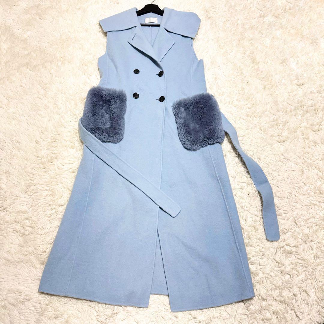 現行！ 美品✨ セルフォード 3way ウールリバートレンチコート ベルト付