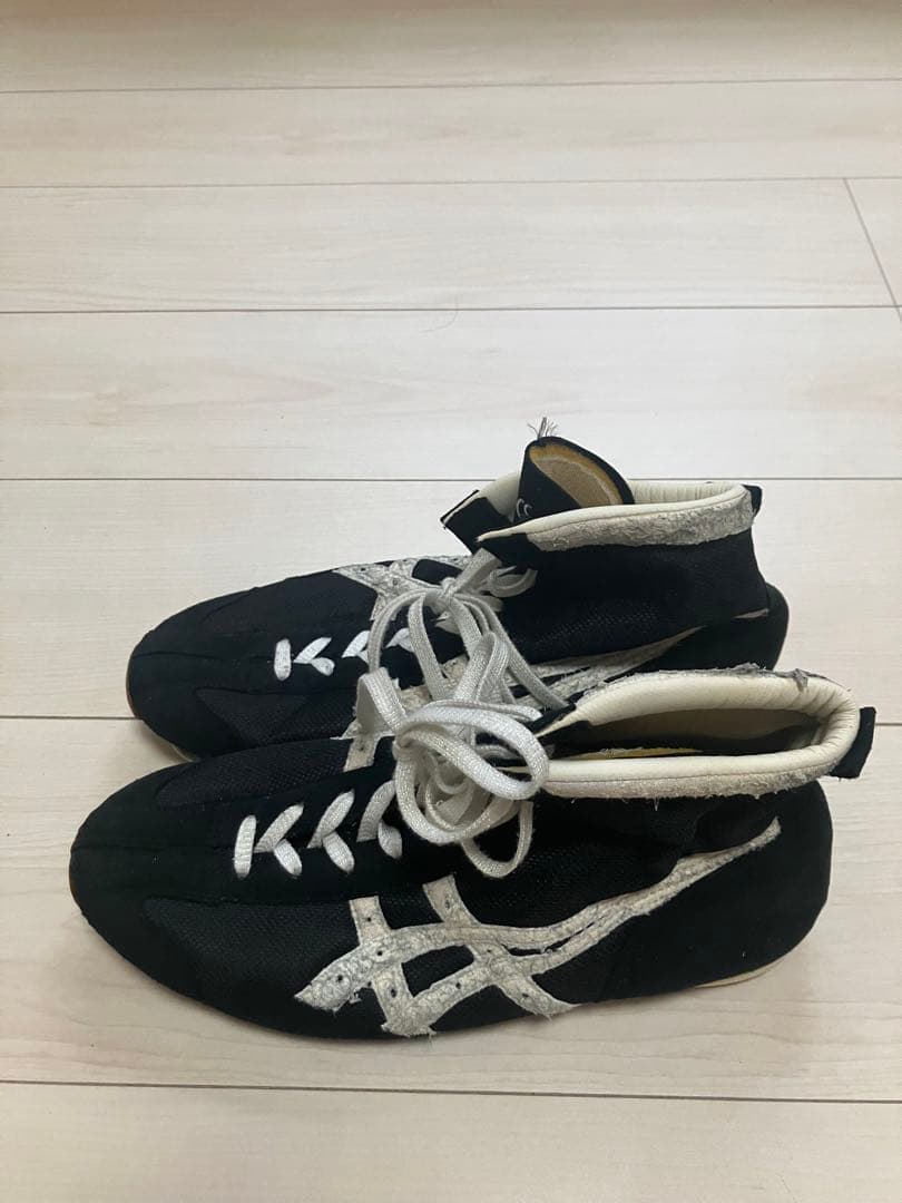 ASICS ボクシングシューズ ブラック/ホワイト 27㎝