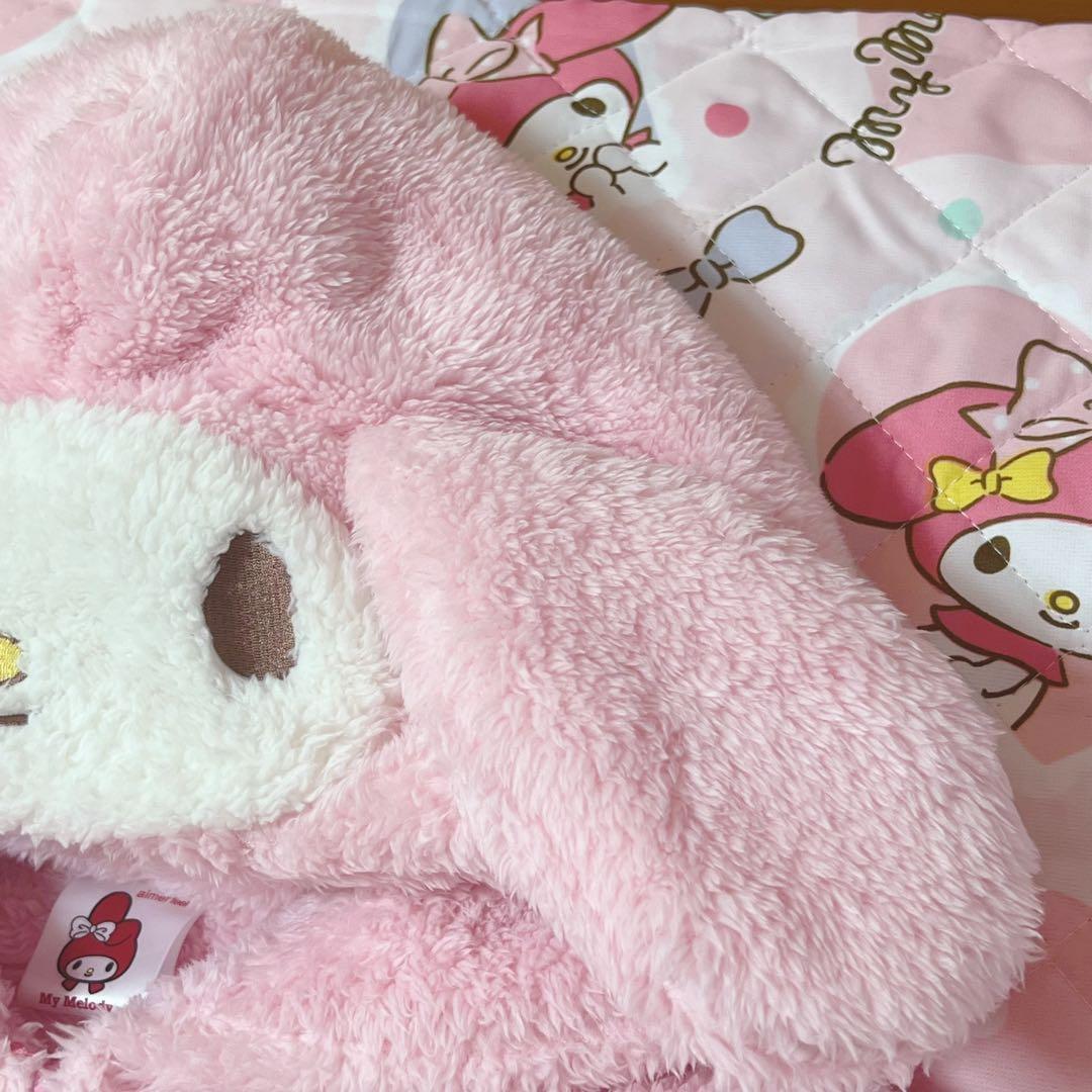 美品　激レア　エメフィール×マイメロコラボ　ルームウェア　モコモコパーカー　上着