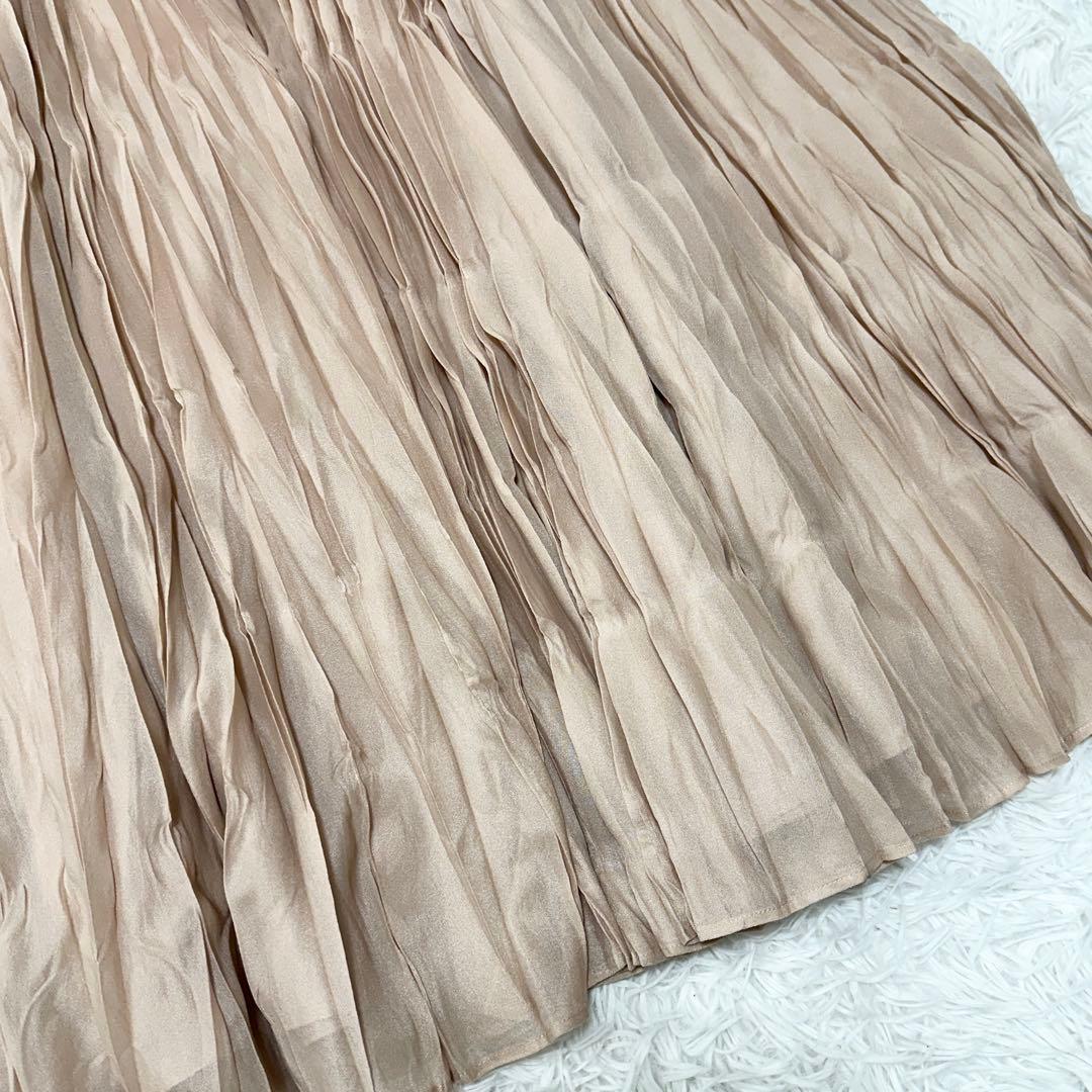 ✨美品✨LOULOU WILLOUGHBY オーガンジーツイストプリーツスカート