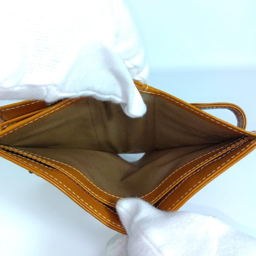 【未使用・廃盤品】 希少 ダコタ フィオラ 折り財布 マスタード Dakota