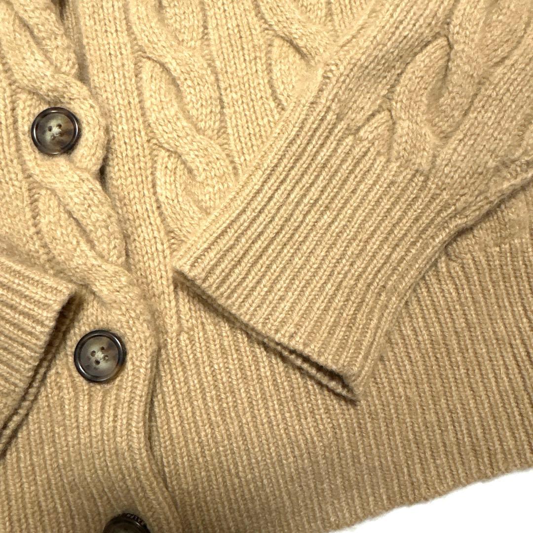 POLO Ralph Lauren カシミヤケーブルニットカーディガン