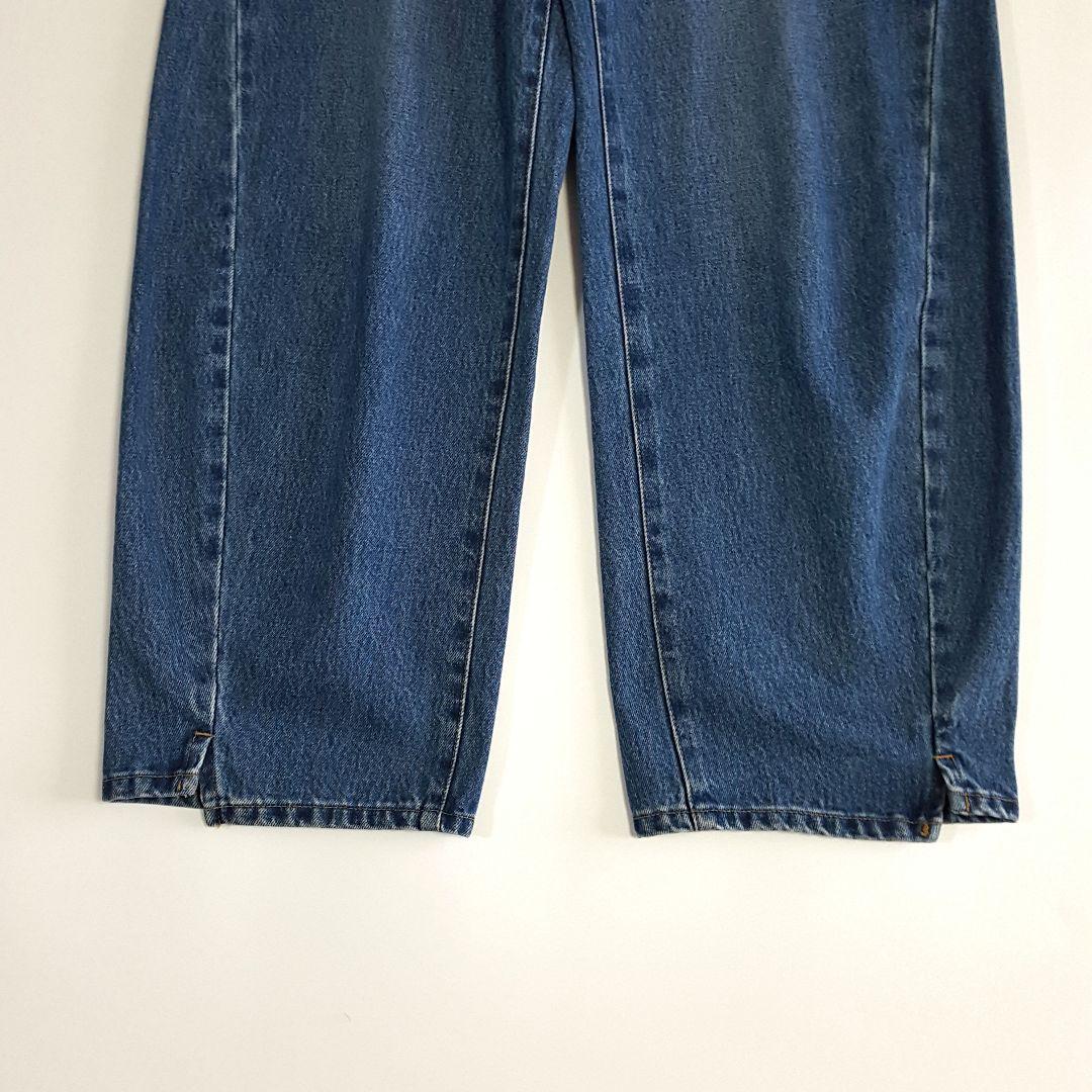 25年 ベーセーストック DU JOUR バレルバギー デニムパンツ サイズ38