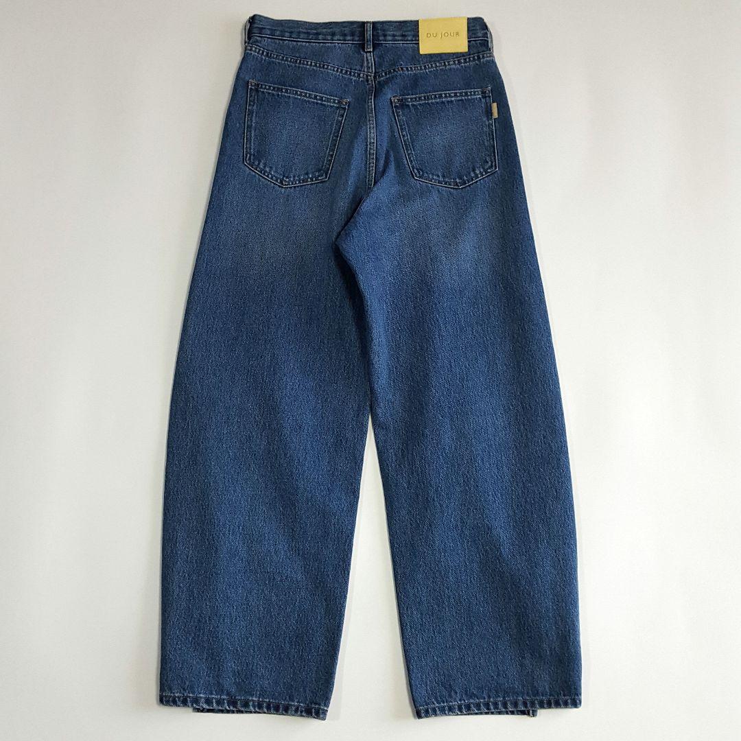 25年 ベーセーストック DU JOUR バレルバギー デニムパンツ サイズ38