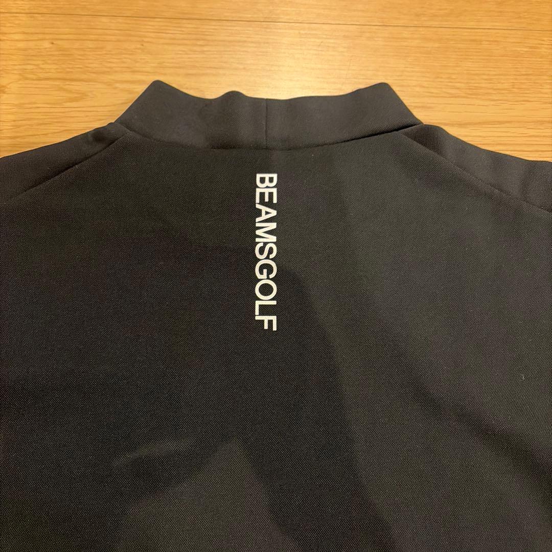 BEAMSGOLF ブラック長袖ゴルフシャツ