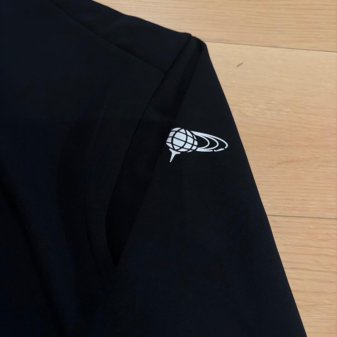 BEAMSGOLF ブラック長袖ゴルフシャツ