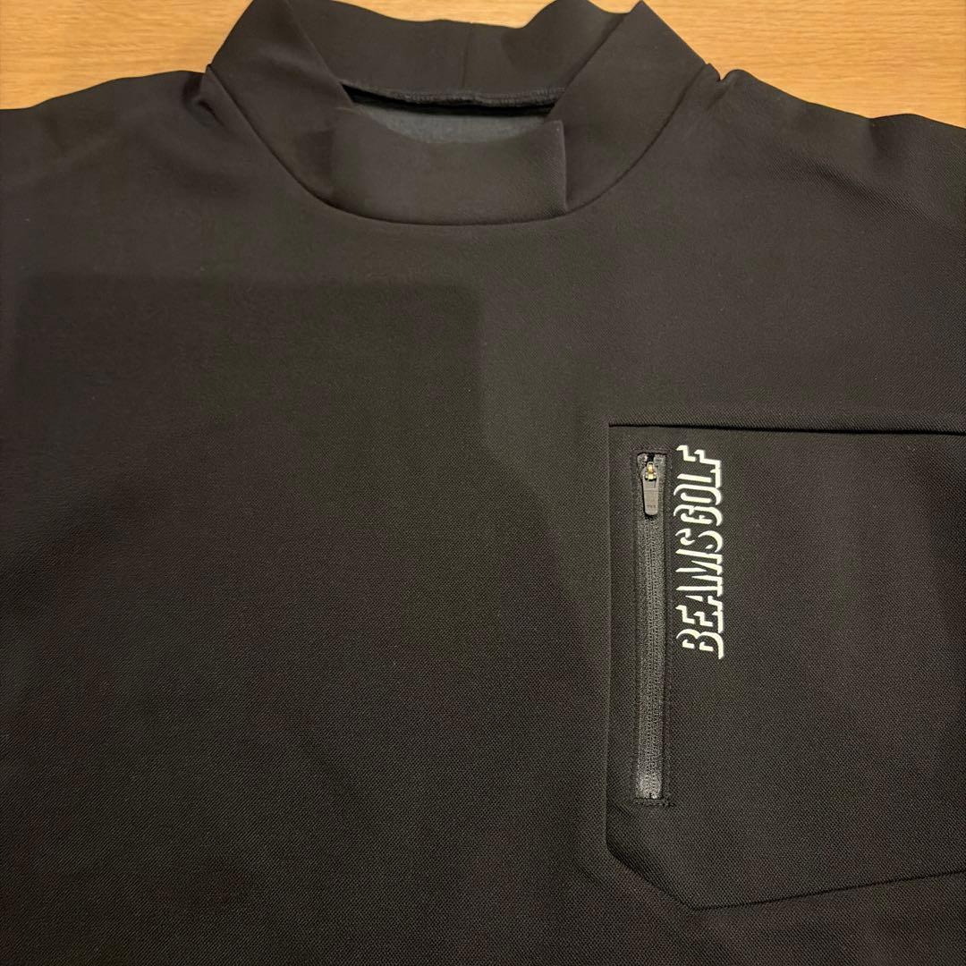 BEAMSGOLF ブラック長袖ゴルフシャツ