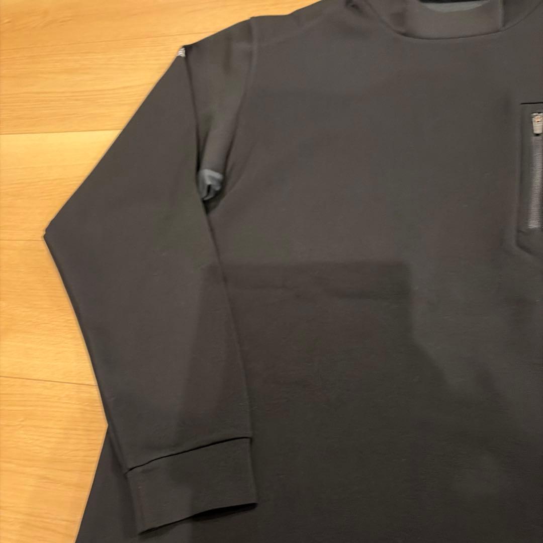 BEAMSGOLF ブラック長袖ゴルフシャツ