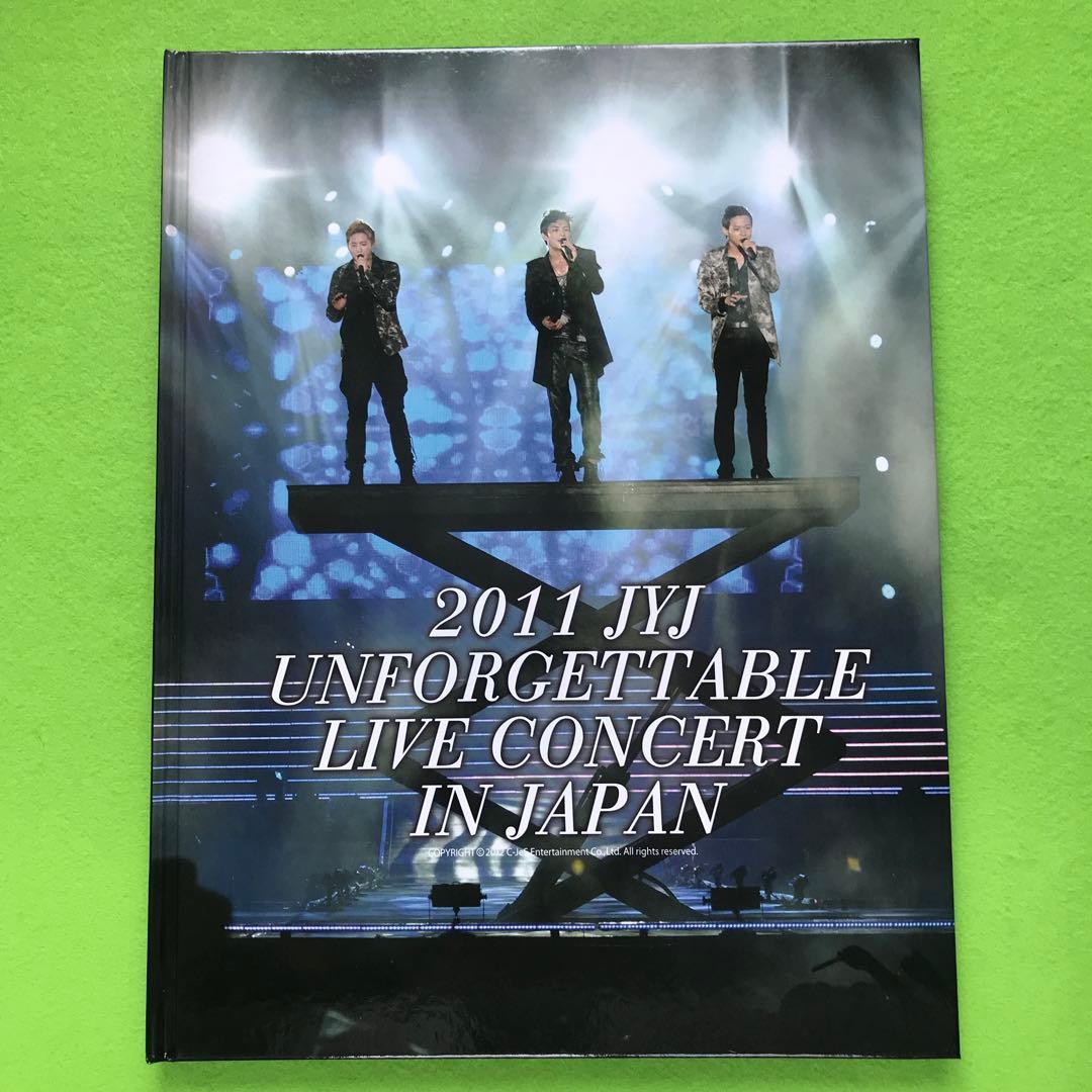 初回限定◾️2011 JYJ UNFORGETTABLE LIVE CONCERT