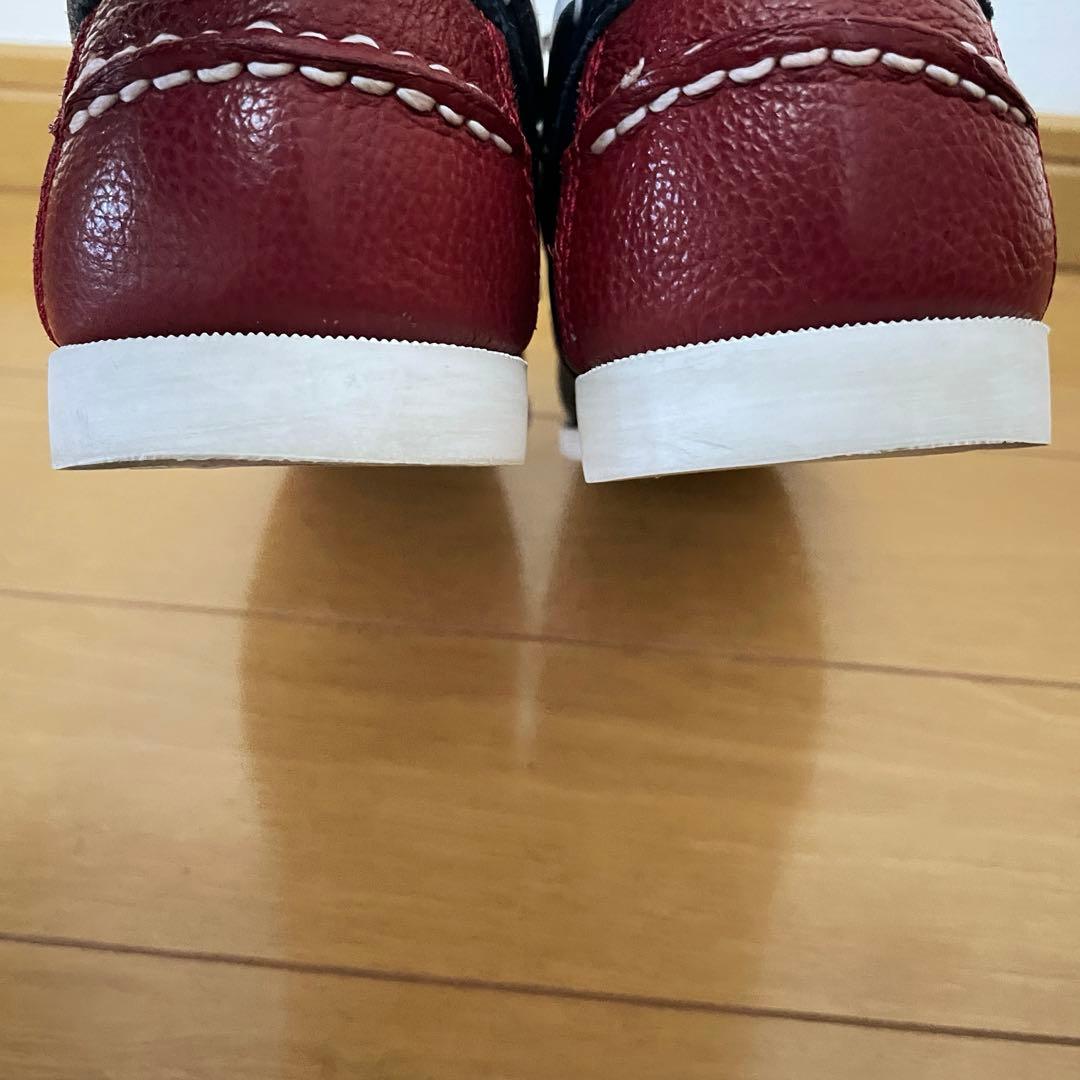 超美品 リーガル REGAL 55TR デッキシューズ レザー 25EE