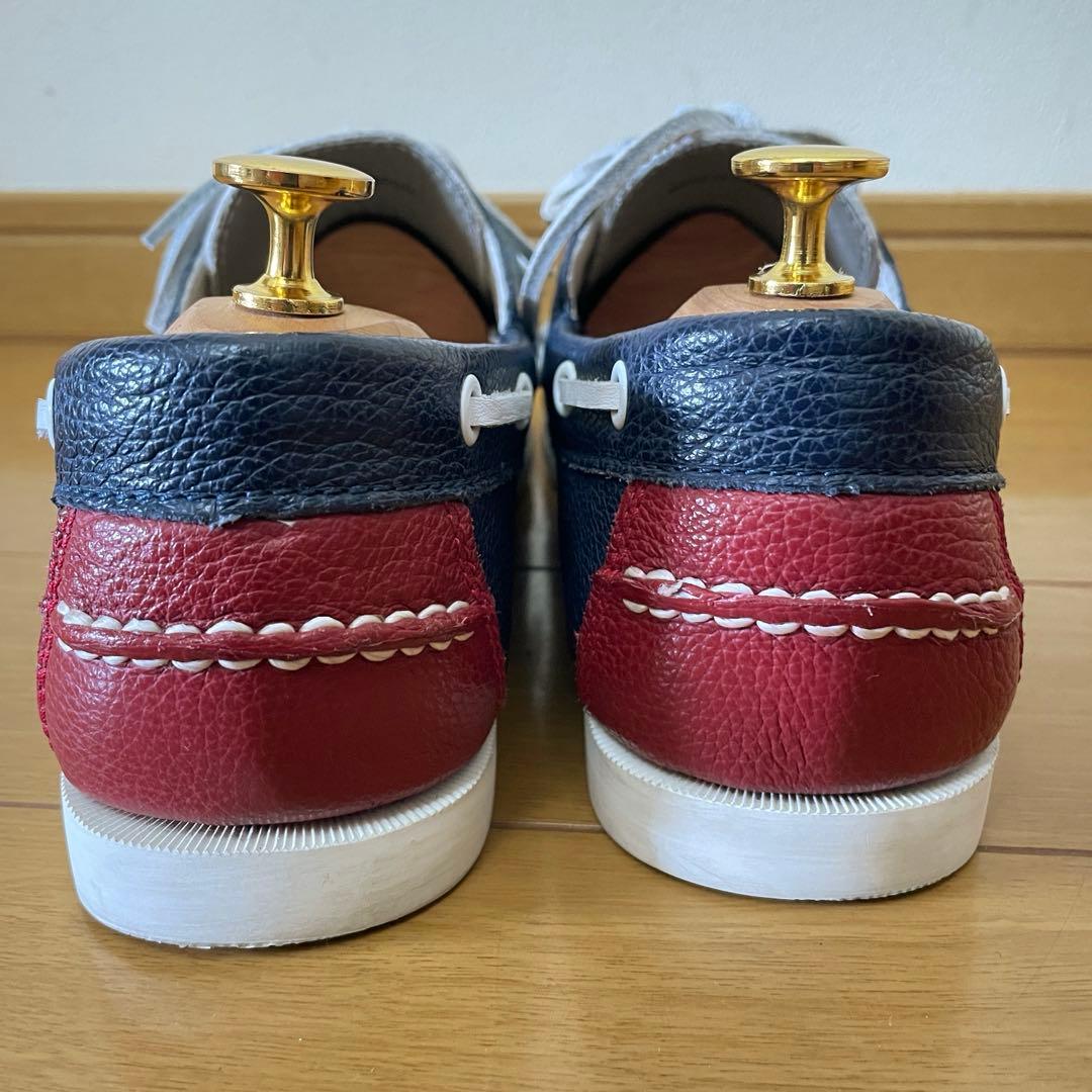 超美品 リーガル REGAL 55TR デッキシューズ レザー 25EE