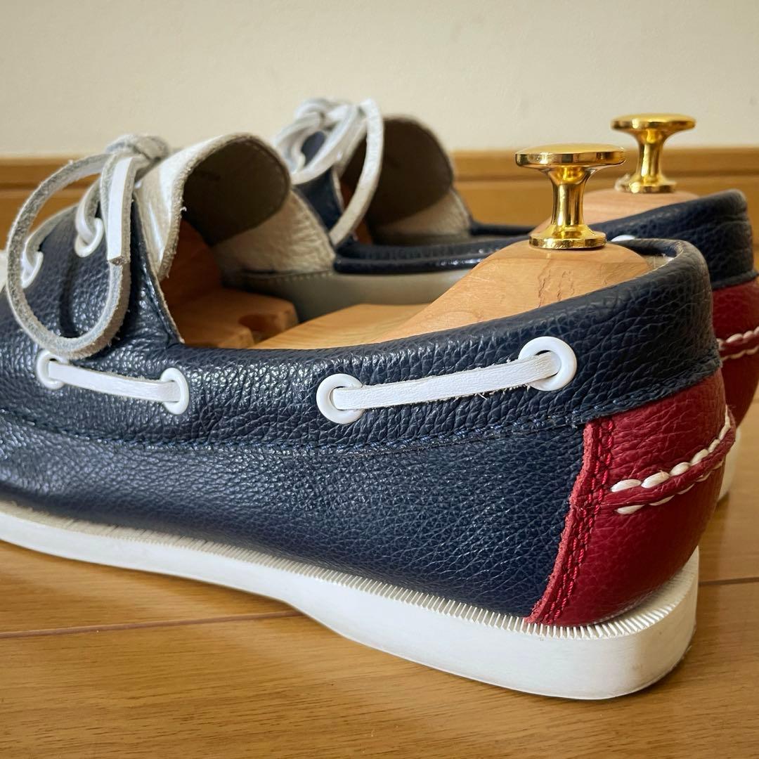 超美品 リーガル REGAL 55TR デッキシューズ レザー 25EE