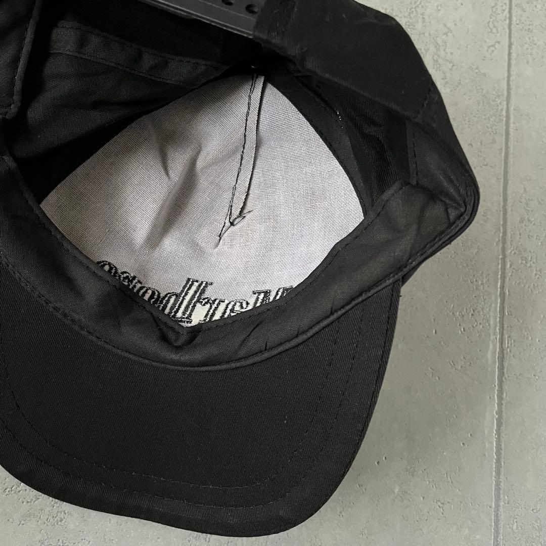 鬼シブ　ブート　90s marlboro 黒黒　刺繍　cap vintage