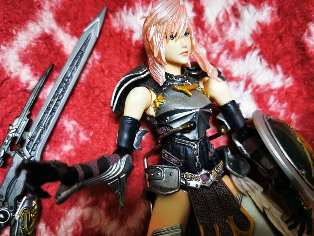 FF13-2 ライトニング プレイアーツ改 フィギュア ff スクエニ
