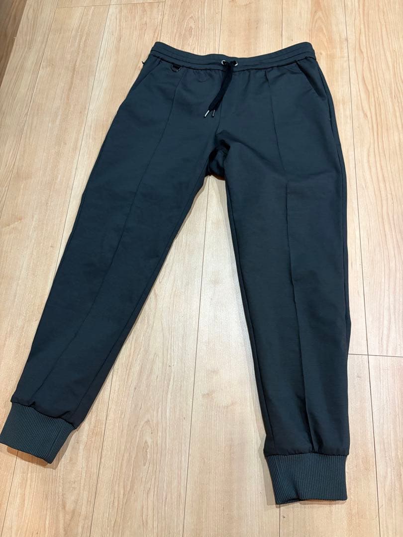 MOVB Duplex Cotton スリムトラベル ジョガー グレー　干場