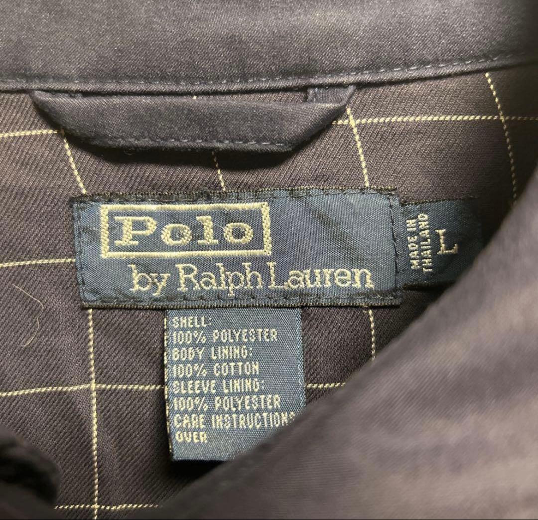 ラルフローレン　ワンポイント刺繍ロゴ　スウィングトップ
