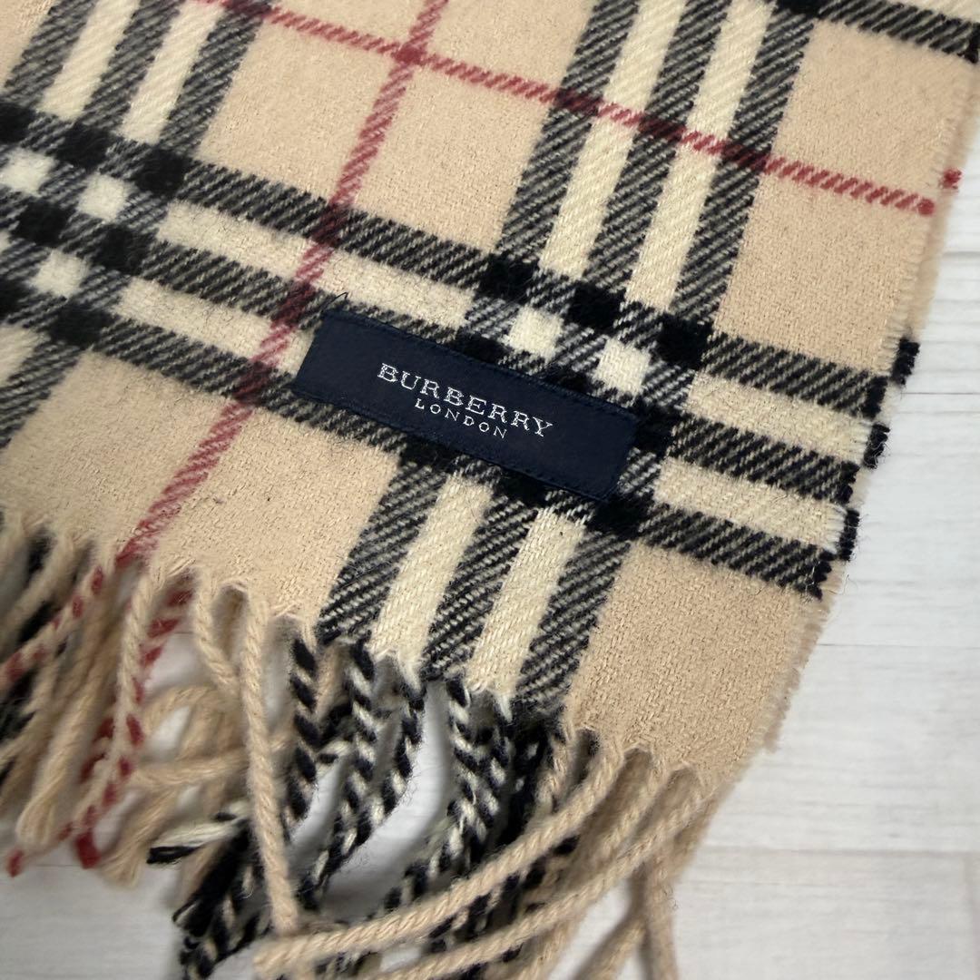 【大判】 BURBERRY バーバリー ノヴァチェック マフラー ストール