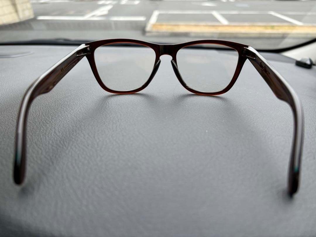 OAKLEY サングラス フロッグスキン FROGSKINS ブラウン　度なし