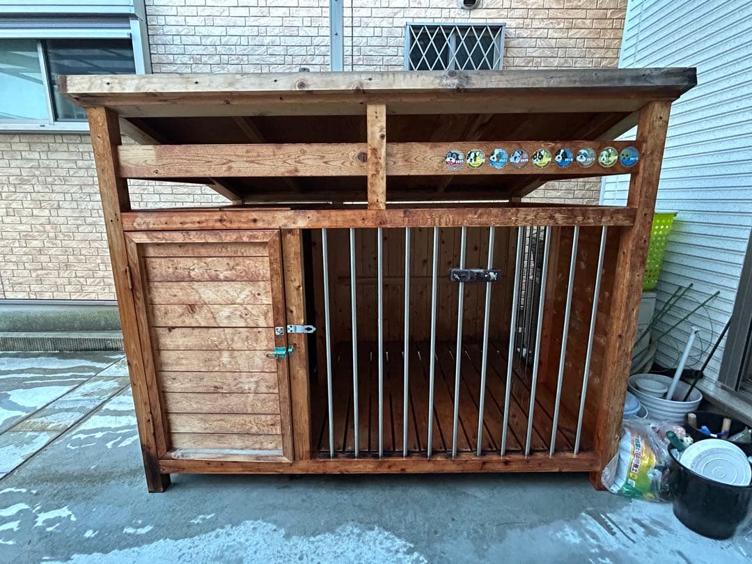 ヒノキの犬小屋