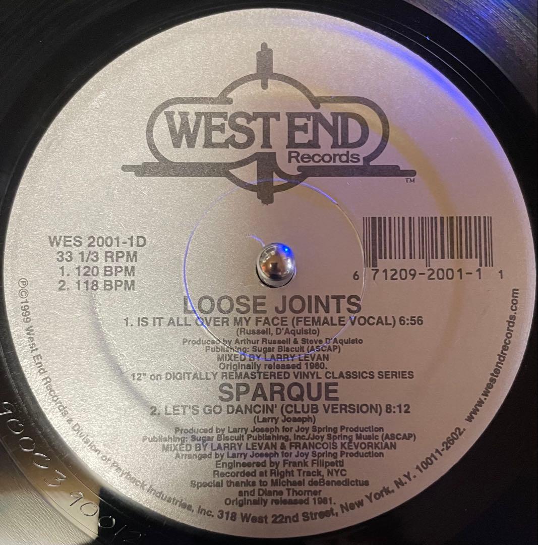 【3LPレア】LARRY LEVAN'S CLASSIC WEST END
