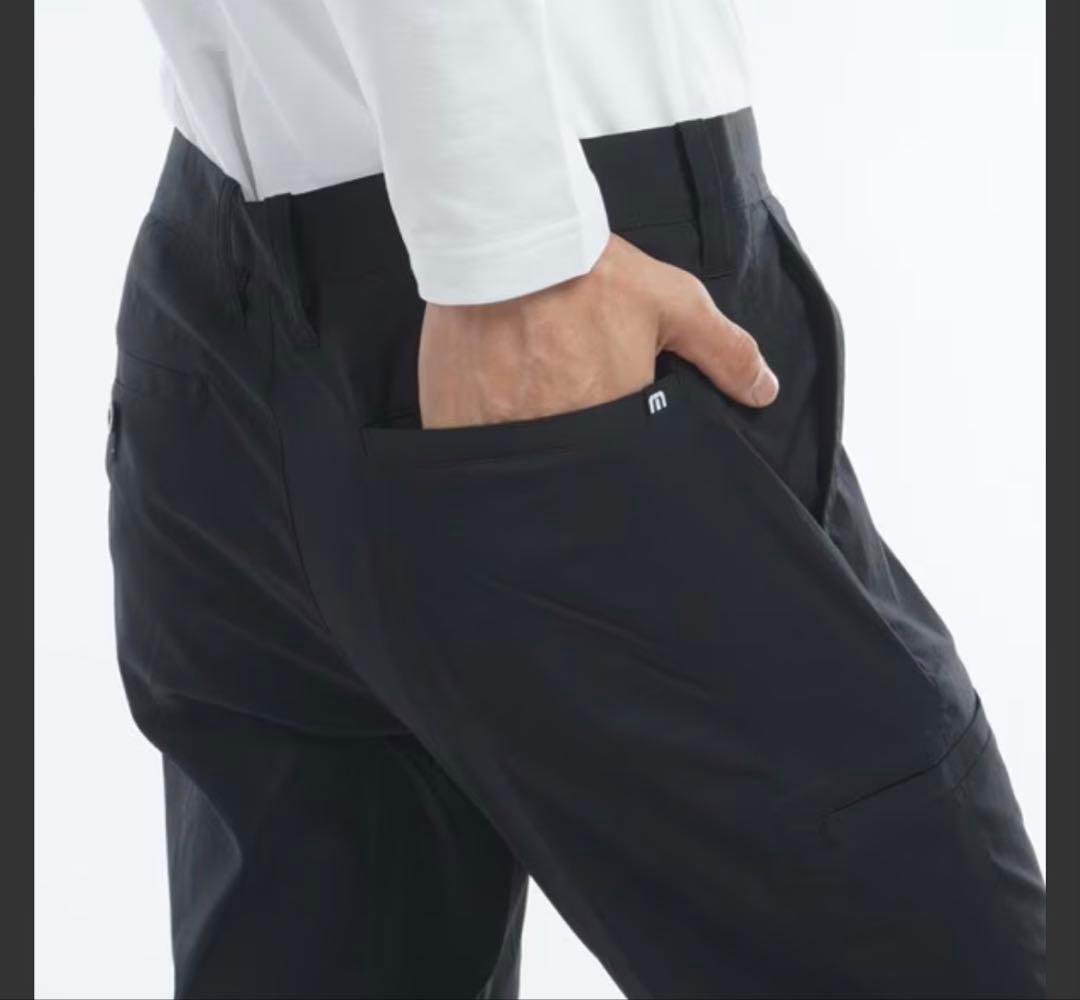 新品【トラヴィスマシュー】アンクルパンツ Ｌサイズ ブラック