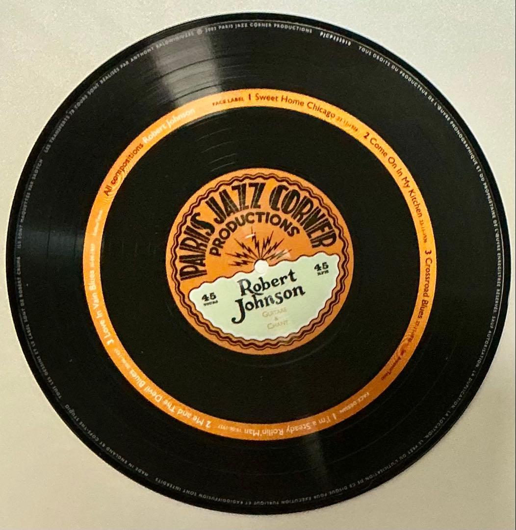 Robert Johnson 10“ピクチャーレコード[絵:ロバート・クラム]