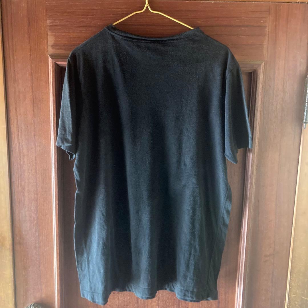90s FENDI フェンディ　ビンテージ　ロゴTシャツ　イタリア製　ブラック