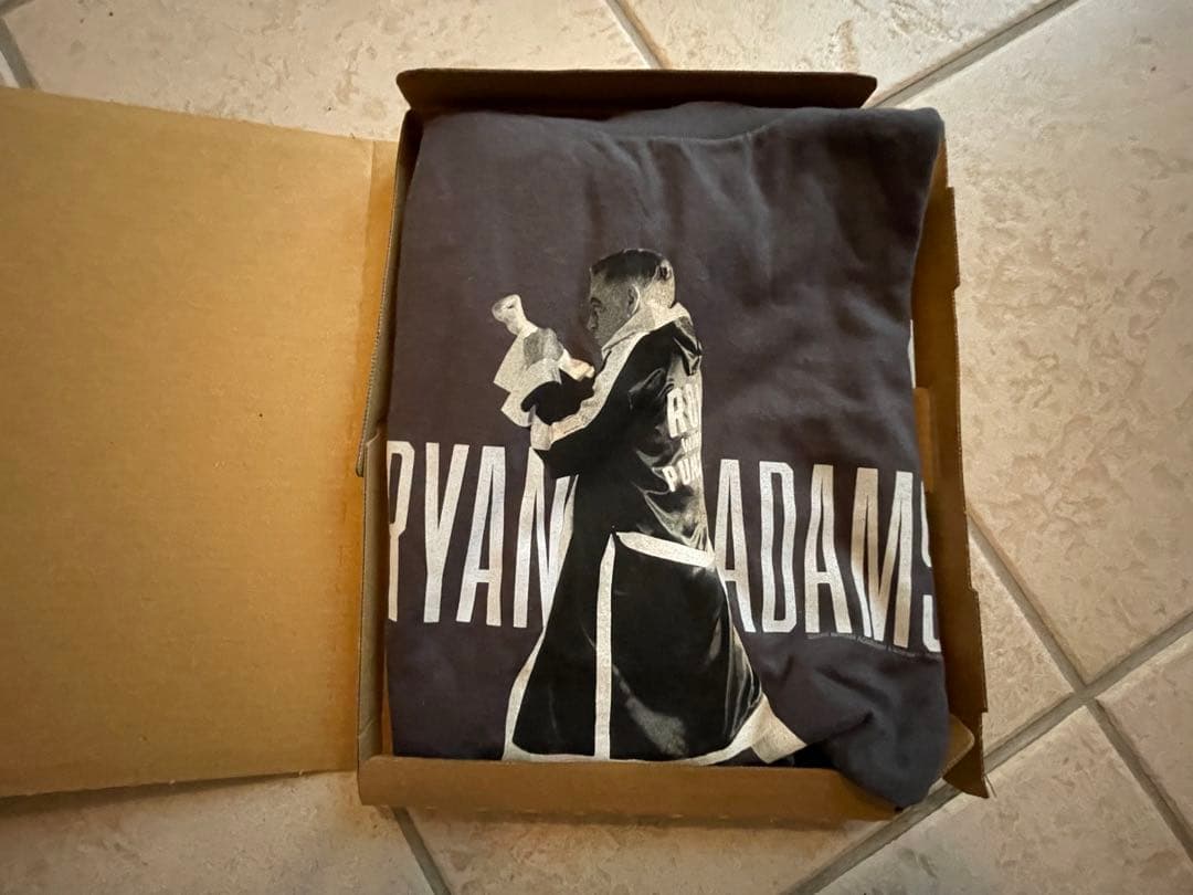 ブライアン・アダムス　Tシャツ　ツアー2026 グレー　XLサイズ【新品未使用】