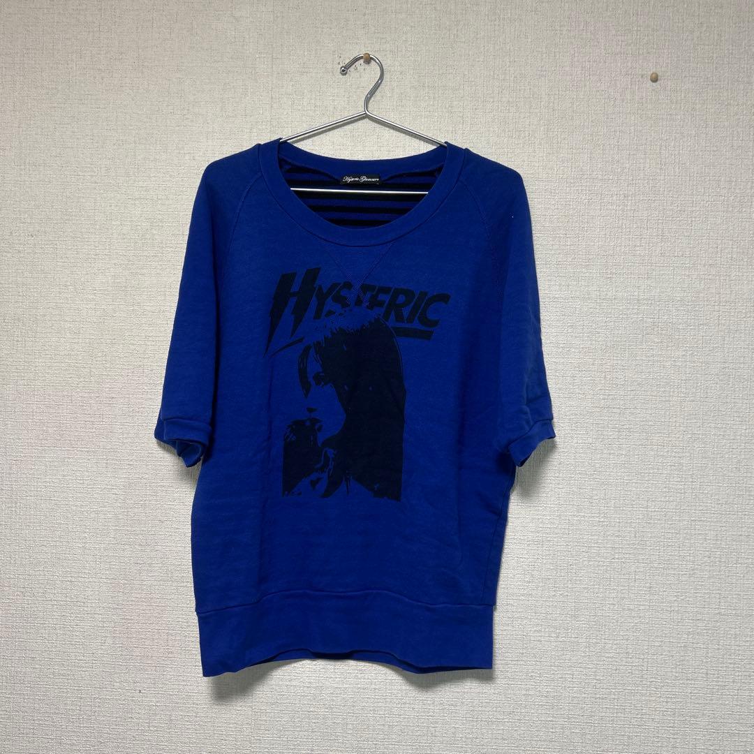 ★大人気デザイン★ ヒステリックグラマー ニット　tシャツ ヒスガール　ブルー