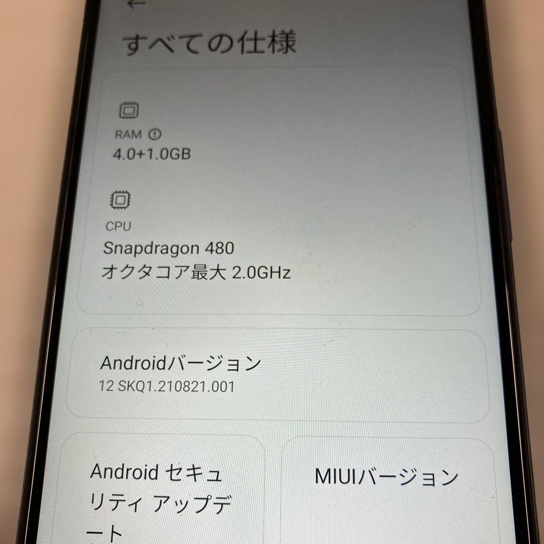 スマートフォン本体 Xiaomi Redmi Note 10T 64GB